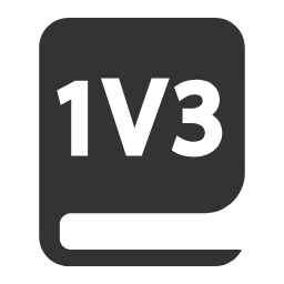 Dictionary Mapping 1 to 3 Icon, dictionary,mapping,1 to 3