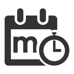 Millisecond Timestamp to Datetime Icon, timestamp,datetime,millisecond