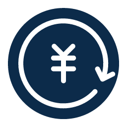 Refund Icon, refund,yuan