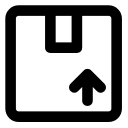 Box Icon (With Arrow) Icon, box,upload