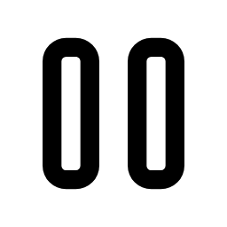 Pause Icon, pause,media
