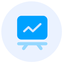 Meeting Expense Icon, meeting,expense,graph