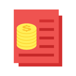 Invoices Icon, invoices,billing,finance