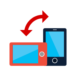 Auto Rotation Icon, auto rotation,smartphone,rotation