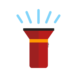 Flashlight Icon, flashlight,lighting,utility