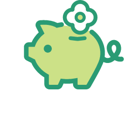 Piggy Bank Selected Icon, piggy bank,finance