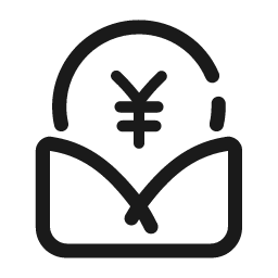 Promotion Earnings Icon, promotion earnings,yen,earnings