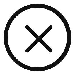 Error Icon, error,x mark