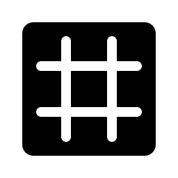 iOS Grid Icon, grid,hashtag,layout