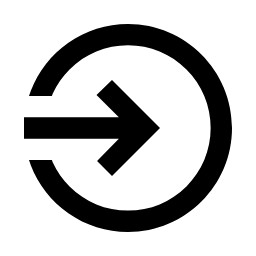 Log In Icon, Log In,Arrow