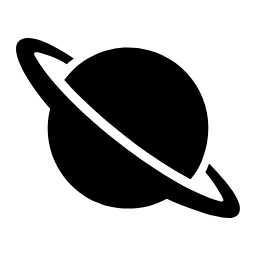 Planet Icon, planet,saturn,space
