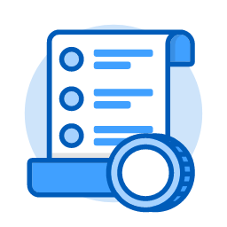 Payroll Icon, payroll,document,magnifying