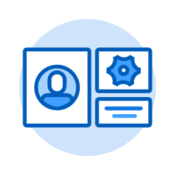 Resource Management Icon, resource,management,person