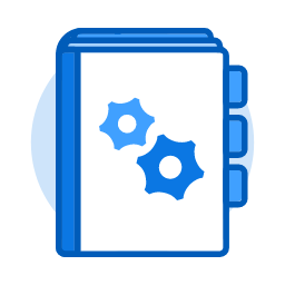 Trainer Systems Icon, trainer,systems,book