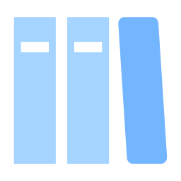 Bookshelf Icon, bookshelf,library