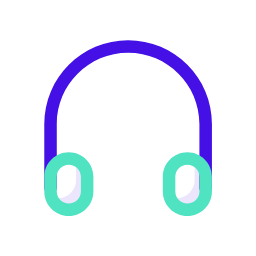 Headphones Icon, headphones,audio,music