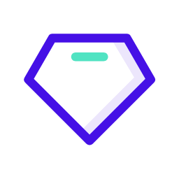 Membership Diamond Icon, membership,diamond,vip