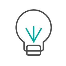 Discovery Click Lightbulb Icon, discovery,click,lightbulb