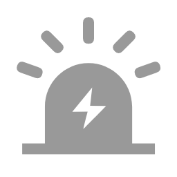 Alarm Lightning Icon, alarm,warning