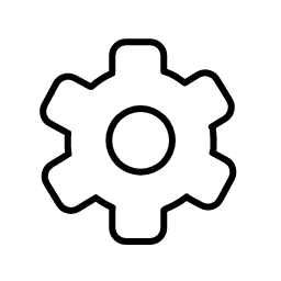 Settings Gear Icon, settings,configuration