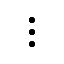 More 03 General Icon, more,vertical dots,general