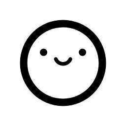 Personal Center Active Icon, personal center,smile,active