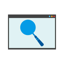 Browser Icon, browser,web browsing,magnifying glass