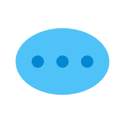 Single Chat Bubble Icon, chat bubble,message,chat