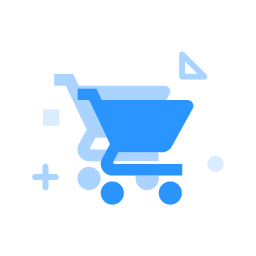MBE Style Shopping Cart Icon, shopping cart,e - commerce