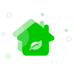Green Home Icon, home,green
