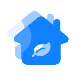 Blue Home Icon, Home,Blue Home
