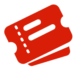 Coupon Icon (Red) Icon, coupon,red