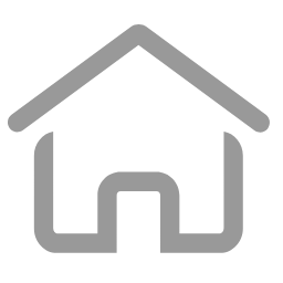 Home Icon (Gray Outline) Icon, home,outline