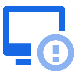 IT Asset Problem Handling Application Process Icon, IT asset,problem,handling