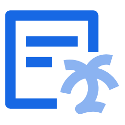 Leave Approval Process Icon, leave,approval,process