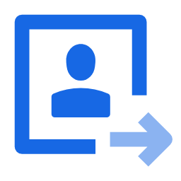 Material Supplier Exit Review Process Icon, supplier,exit,review