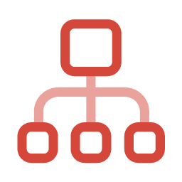 Organization Icon, organization,boxes