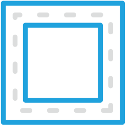 Rectangle (Filled) Icon, rectangle,filled