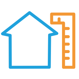 Room Measuring Tool Icon, room,measurement
