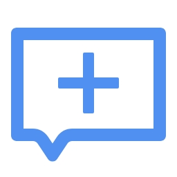 Add Topic Icon, add topic,speech bubble