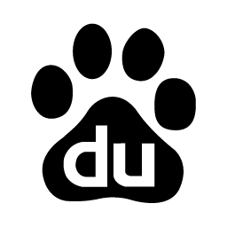 Baidu Fill Logo Icon, baidu,search,logo