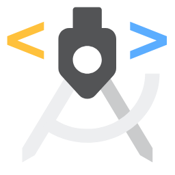 40 Studio Icon, studio,design,compass