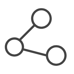 Share Icon, share,circles