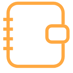 Address Book Icon, address book,contacts,phone