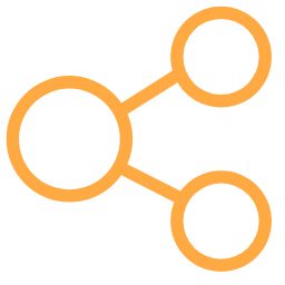 Share Nodes Icon, share,nodes,connect