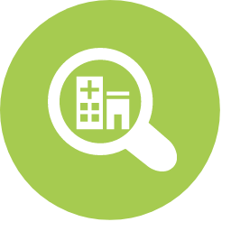 Designated Medical Institution Info Query Icon, medical institution,query