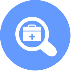 Diagnosis and Treatment Project Information Query Icon, diagnosis and treatment,project,information,query