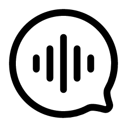 Long Voice Icon, voice,message,long