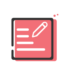 Colored Exercise Icon, exercise,document,pen,colored