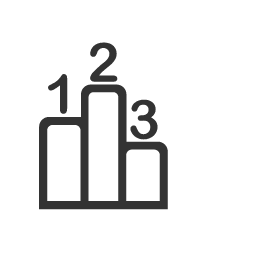 Ranking Icon, ranking,bar graph